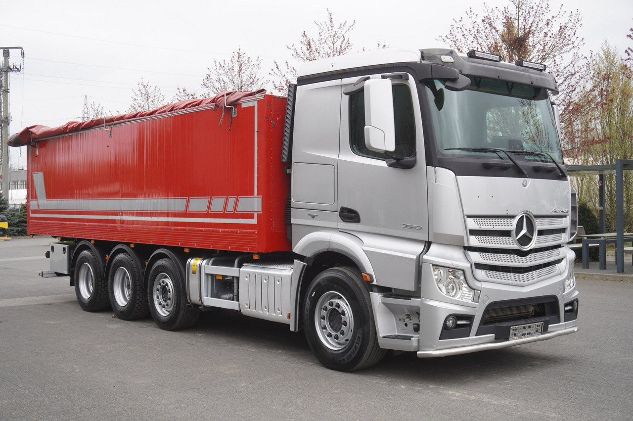 Planbil MERCEDES-BENZ Actros 3563 8x4 / Tipper for grain 20 t load capacity: bilde 11