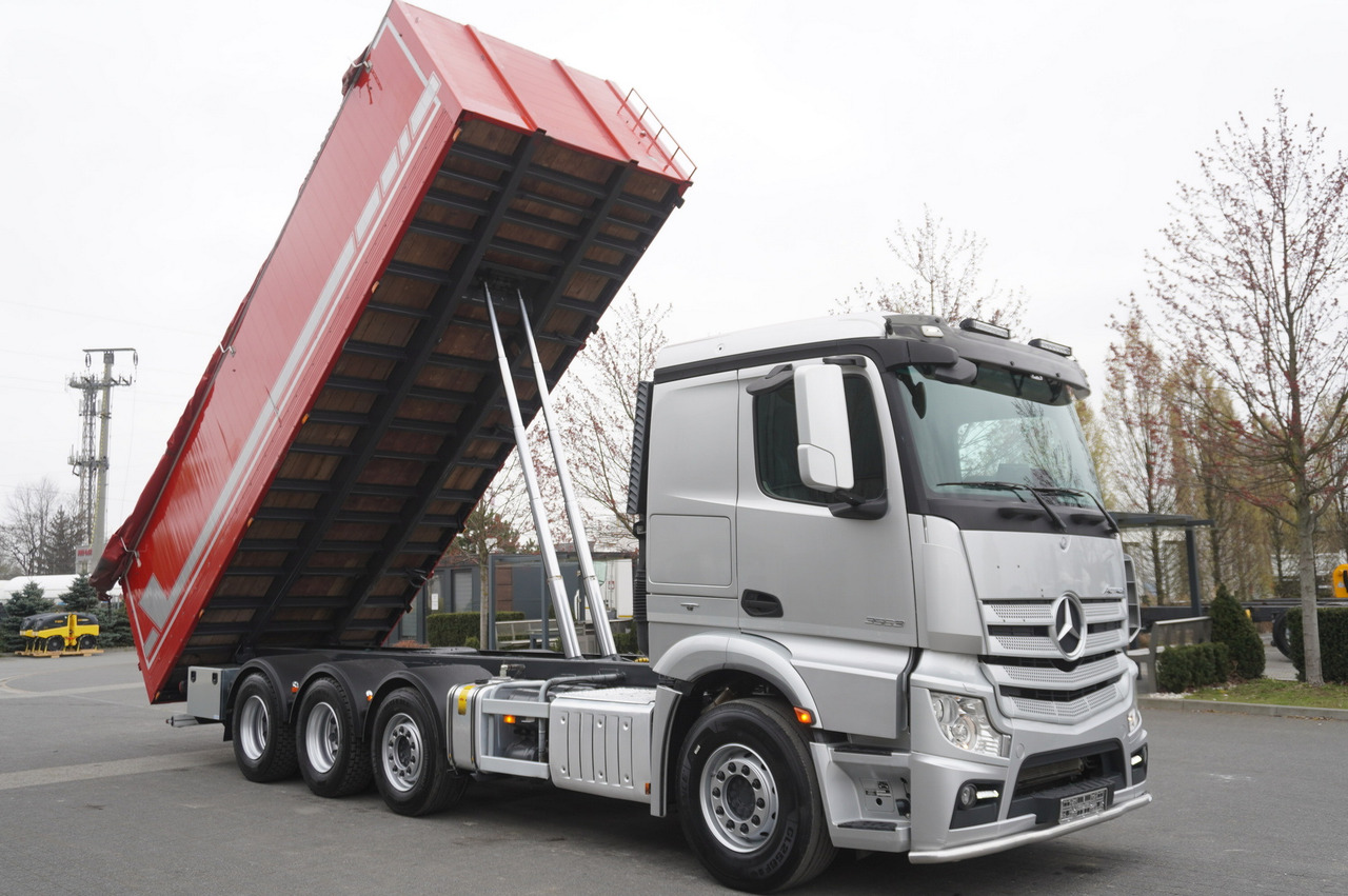 Planbil MERCEDES-BENZ Actros 3563 8x4 / Tipper for grain 20 t load capacity: bilde 12