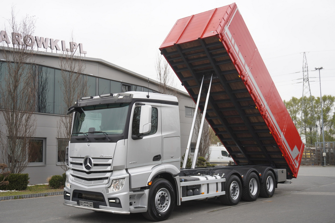 MERCEDES-BENZ Actros 3563 8x4 / Tipper for grain 20 t load capacity - Tippbil: bilde 1 MERCEDES-BENZ Actros 3563 8x4 / Tipper for grain 20 t load capacity - Tippbil: bilde 1