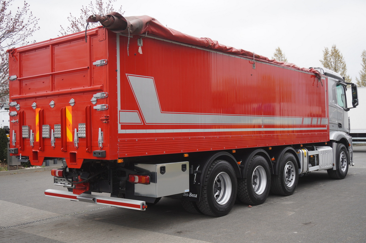 Planbil MERCEDES-BENZ Actros 3563 8x4 / Tipper for grain 20 t load capacity: bilde 8