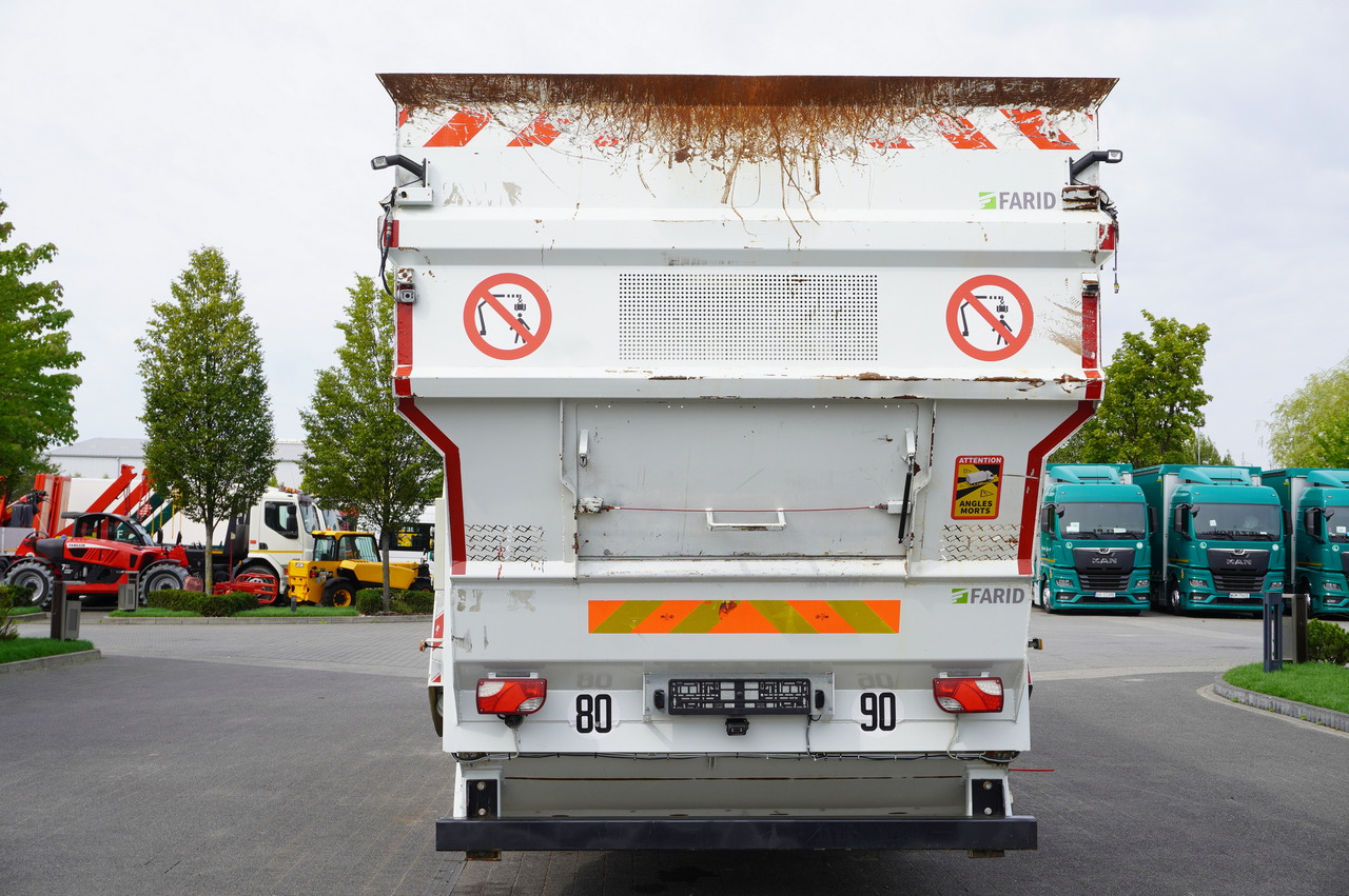 MERCEDES-BENZ Antos 3240 8x2 / Tajfun 5T crane / Farid Industries garbage truck/ 3 steered axles - Kranbil: bilde 5 MERCEDES-BENZ Antos 3240 8x2 / Tajfun 5T crane / Farid Industries garbage truck/ 3 steered axles - Kranbil: bilde 5