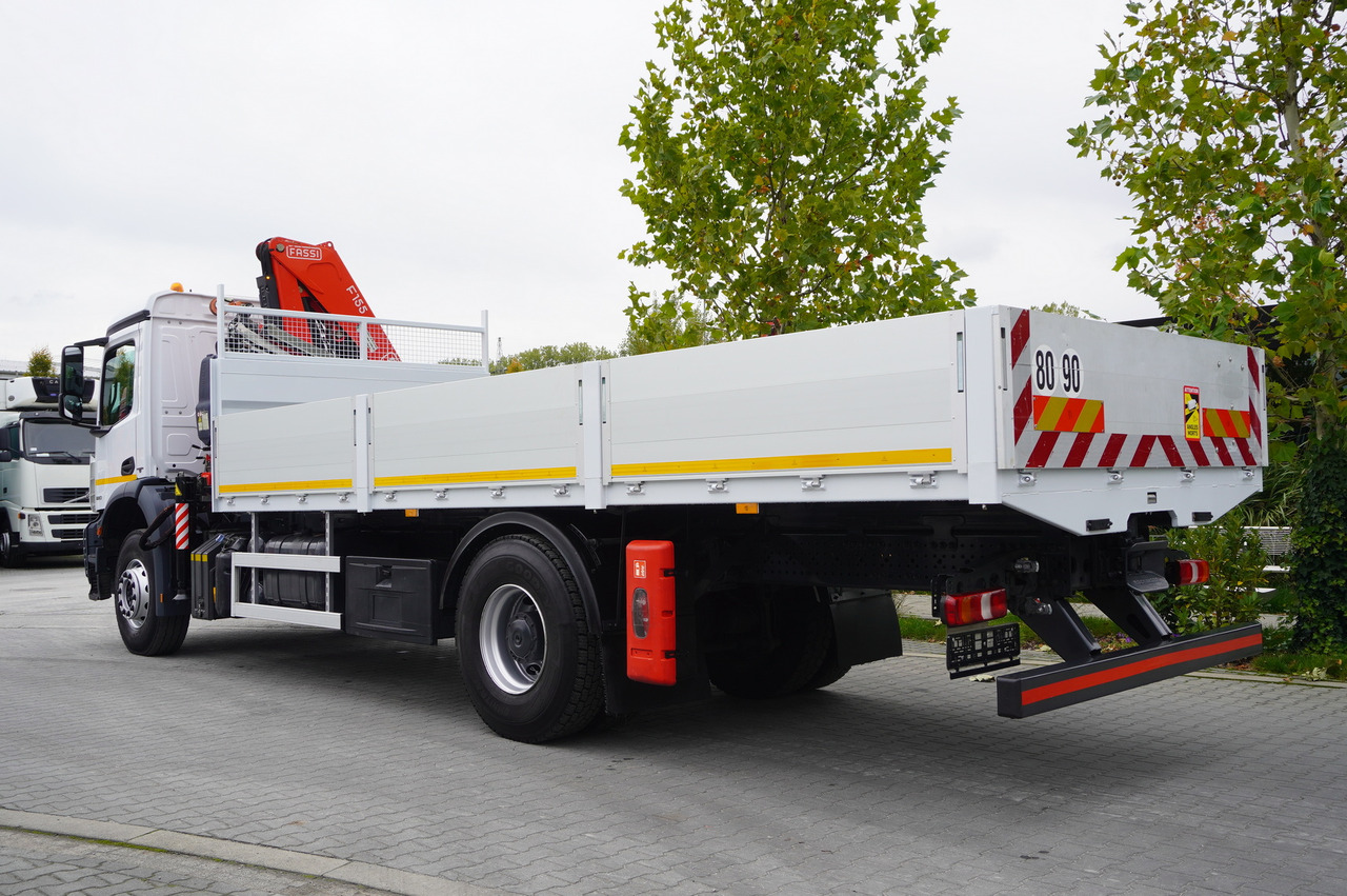 MERCEDES-BENZ Arocs 1830 / Flatbed 16 EPAL / HDS Fassi 155 / Reach 8 m / Load capacity 6160 kg - Planbil, Kranbil: bilde 5 MERCEDES-BENZ Arocs 1830 / Flatbed 16 EPAL / HDS Fassi 155 / Reach 8 m / Load capacity 6160 kg - Planbil, Kranbil: bilde 5