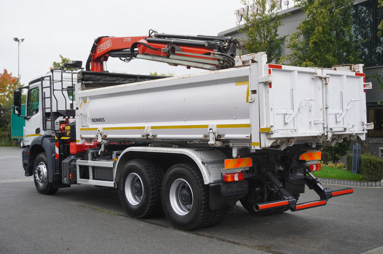 MERCEDES-BENZ Arocs 2636 6x4 / Fassi F175 / 7.7 t / 10 m / 2-side tipper / Bortmatic - Kranbil: bilde 5 MERCEDES-BENZ Arocs 2636 6x4 / Fassi F175 / 7.7 t / 10 m / 2-side tipper / Bortmatic - Kranbil: bilde 5