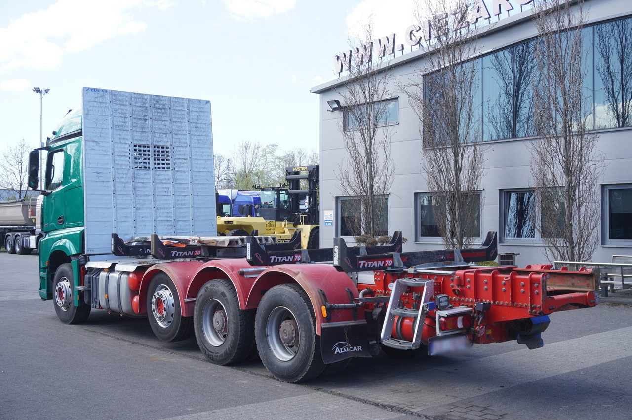 Mercedes-Benz Actros 3563 8 × 4 / 630 HP / steered axle / Logging superstructure - Tømmerbil: bilde 5 Mercedes-Benz Actros 3563 8 × 4 / 630 HP / steered axle / Logging superstructure - Tømmerbil: bilde 5
