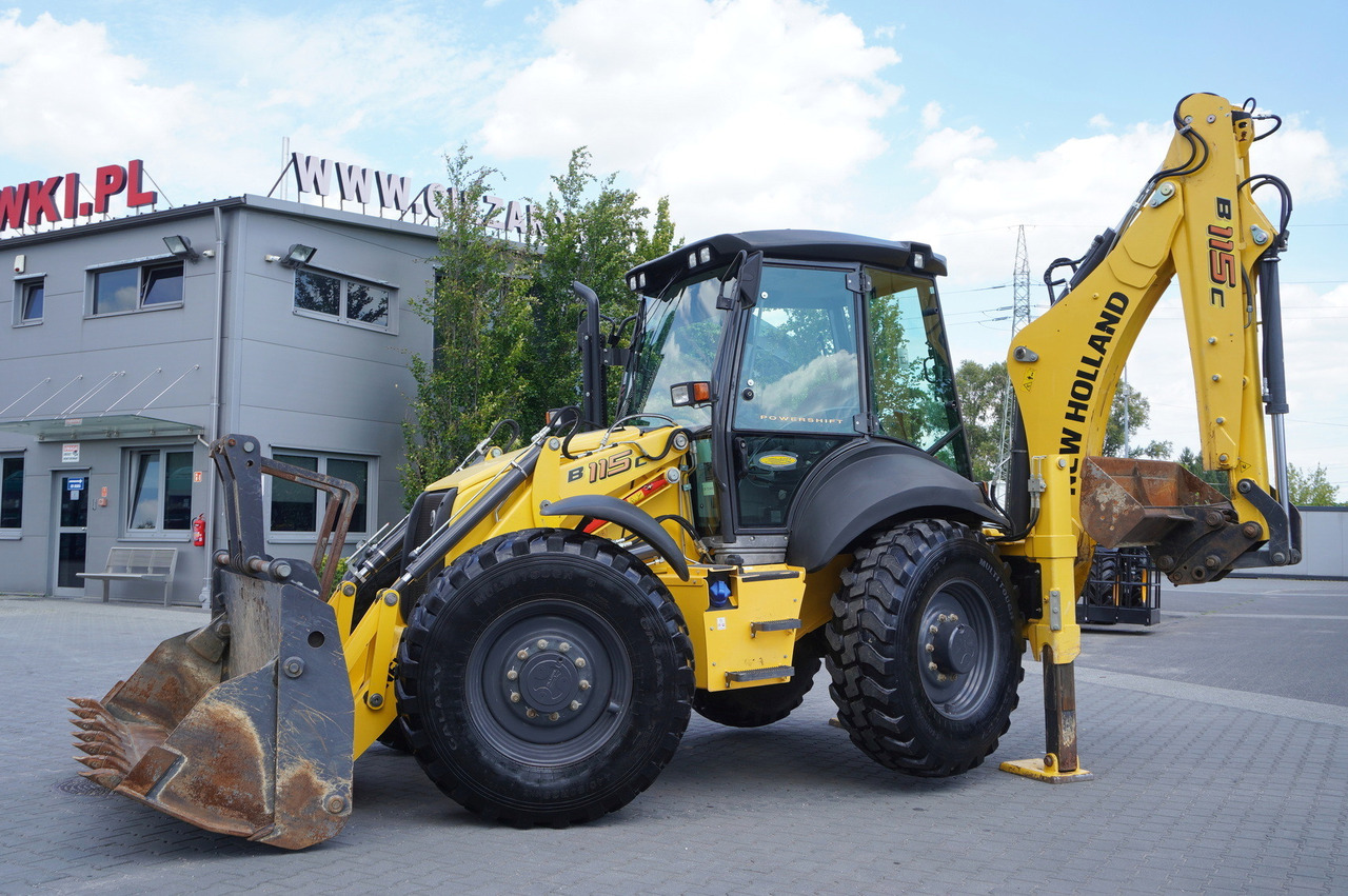 NEW HOLLAND B 115 C backhoe loader / 1000 MTH ! / 2021 - Traktorgraver: bilde 3 NEW HOLLAND B 115 C backhoe loader / 1000 MTH ! / 2021 - Traktorgraver: bilde 3