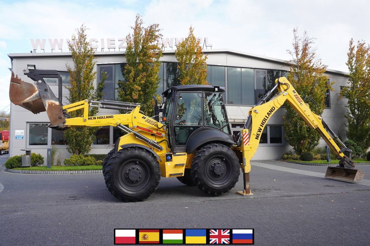 NEW HOLLAND B 115 C backhoe loader / 1000 MTH ! / 2021 - Traktorgraver: bilde 1 NEW HOLLAND B 115 C backhoe loader / 1000 MTH ! / 2021 - Traktorgraver: bilde 1
