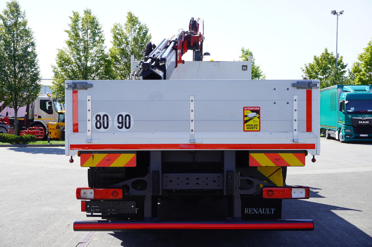 RENAULT C280 DTI 8 / FASSI crane 5.6 T / range 8 m / Flatbed 15 EPAL - Planbil, Kranbil: bilde 3 RENAULT C280 DTI 8 / FASSI crane 5.6 T / range 8 m / Flatbed 15 EPAL - Planbil, Kranbil: bilde 3