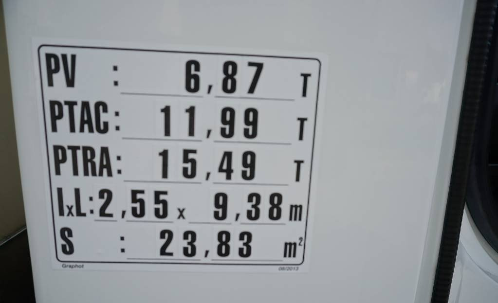 Leie RENAULT D12 E6 / Container 18 pallets / tail lift RENAULT D12 E6 / Container 18 pallets / tail lift: bilde 17