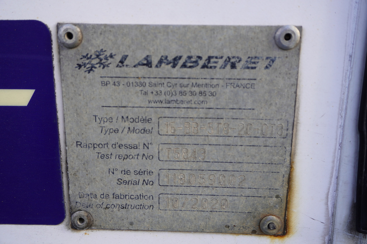 Lastebil med kjøl SCANIA P280 4x2 E6 / Lamberet 16 EPAL refrigerator / Multitemperature / Thermoking T-800R / 3 units: bilde 10 Lastebil med kjøl SCANIA P280 4x2 E6 / Lamberet 16 EPAL refrigerator / Multitemperature / Thermoking T-800R / 3 units: bilde 10