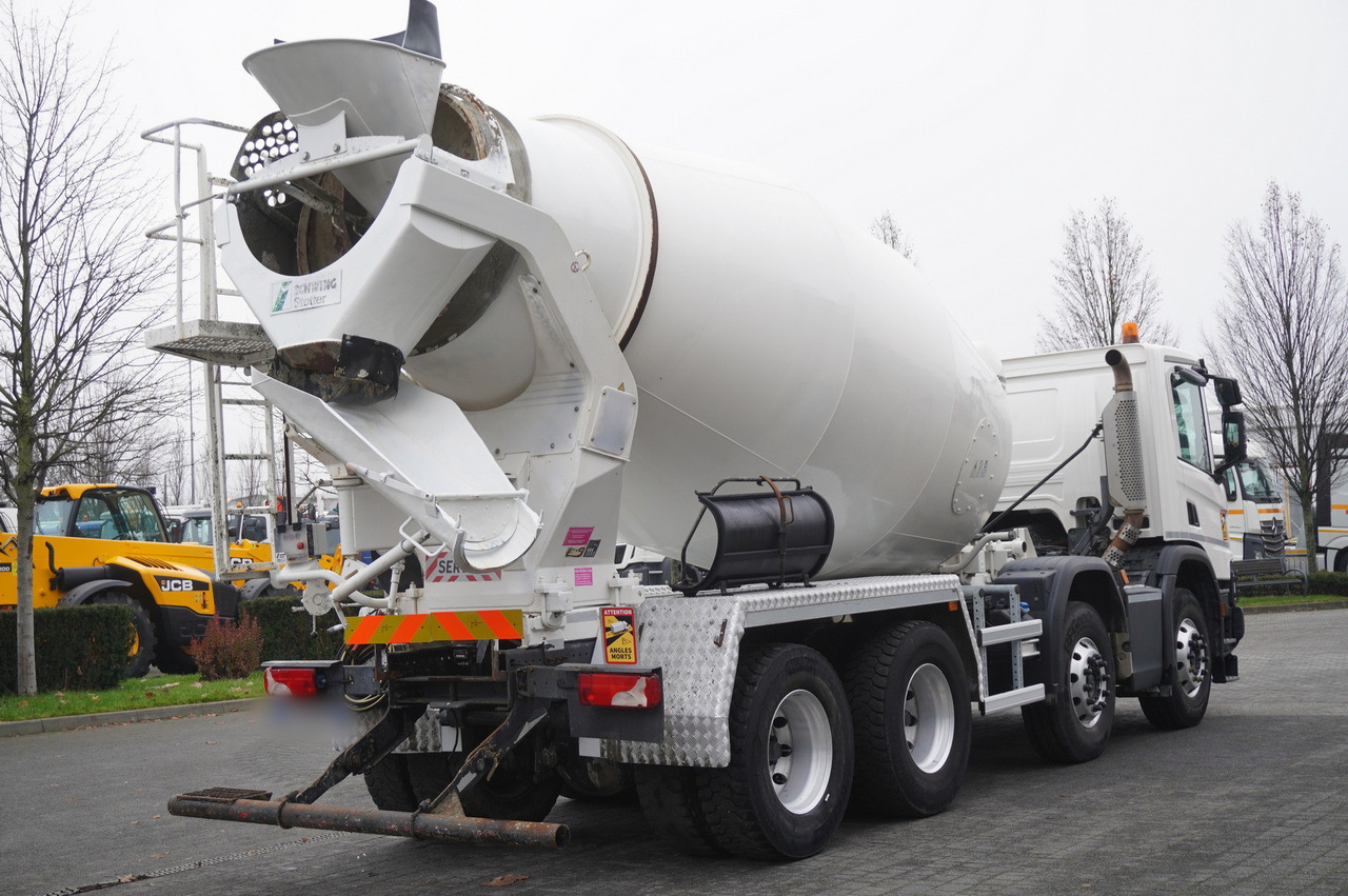 SCANIA P410 XT 8x4 / 80 tho. km!!! / SCHWING-STATTER AM 9 FHC 9 m3 concrete mixer - Betongbil: bilde 3 SCANIA P410 XT 8x4 / 80 tho. km!!! / SCHWING-STATTER AM 9 FHC 9 m3 concrete mixer - Betongbil: bilde 3
