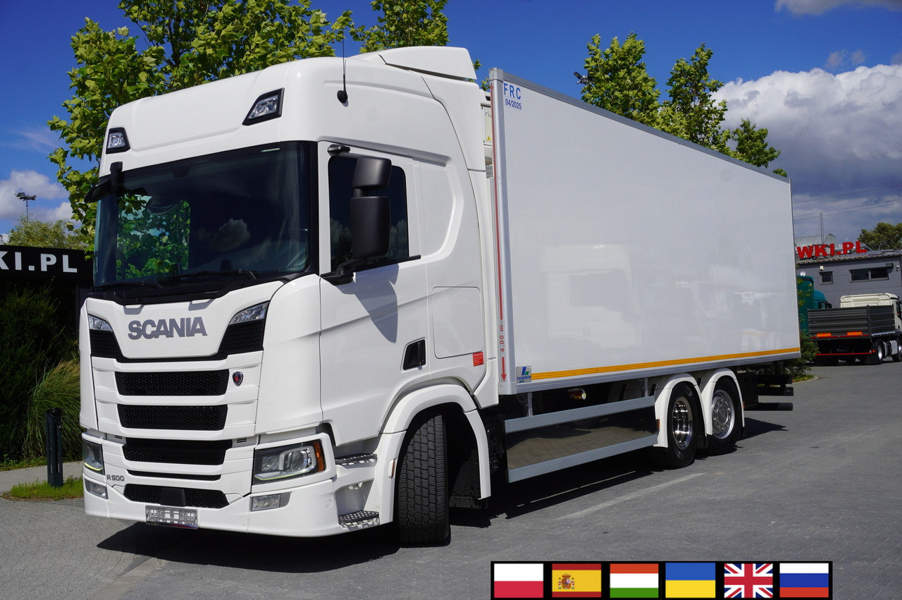 SCANIA R500 / Lecapitaine refrigerator 20 EPAL / Carrier Supra 950 / Steered 3rd axle - Lastebil med kjøl: bilde 1 SCANIA R500 / Lecapitaine refrigerator 20 EPAL / Carrier Supra 950 / Steered 3rd axle - Lastebil med kjøl: bilde 1