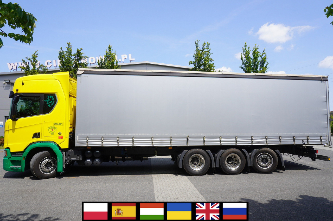 SCANIA R650 V8 8x4 /4 / 2020 / Curtainsider 23 EPAL - Kapellbil: bilde 1 SCANIA R650 V8 8x4 /4 / 2020 / Curtainsider 23 EPAL - Kapellbil: bilde 1