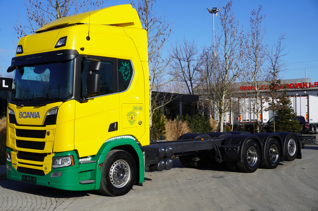 SCANIA R650 V8 8x4/4 E6 / 2020 / Frame 9.7 m - Chassis lastebil: bilde 1 SCANIA R650 V8 8x4/4 E6 / 2020 / Frame 9.7 m - Chassis lastebil: bilde 1