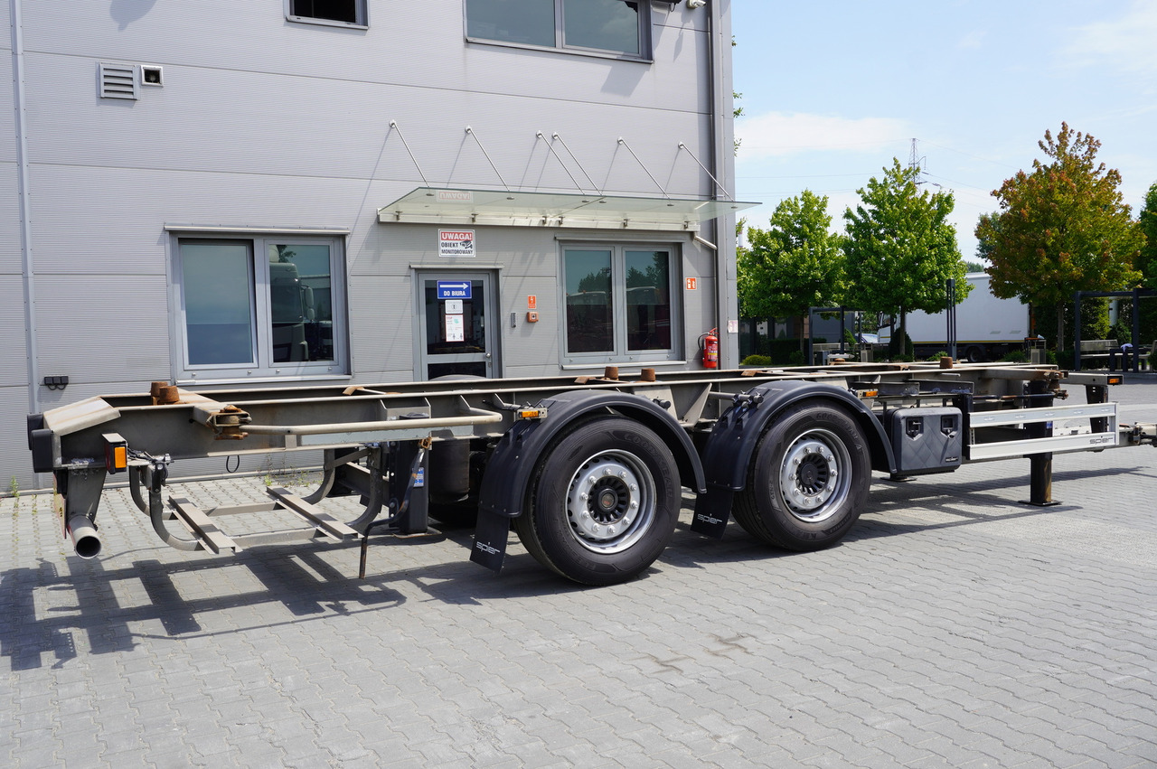 SPIER Trailer ZWL 290 BDF / 18 t - Chassis tilhenger: bilde 2 SPIER Trailer ZWL 290 BDF / 18 t - Chassis tilhenger: bilde 2