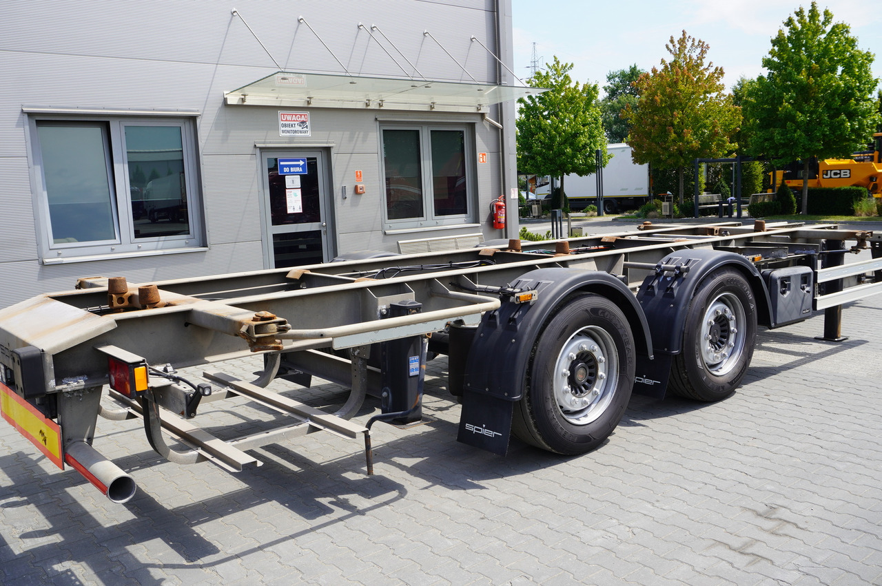 SPIER Trailer ZWL 290 BDF / 18 t - Chassis tilhenger: bilde 1 SPIER Trailer ZWL 290 BDF / 18 t - Chassis tilhenger: bilde 1