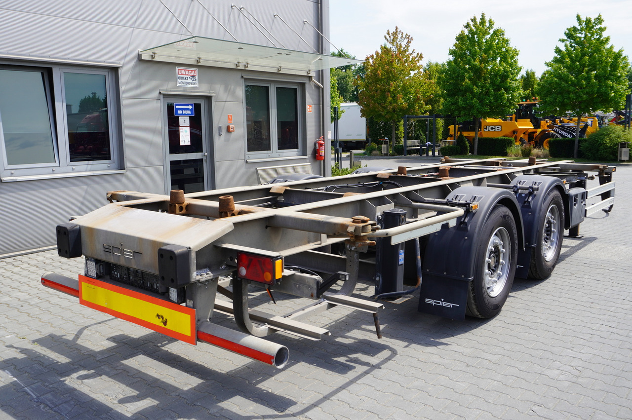 SPIER Trailer ZWL 290 BDF / 18 t - Chassis tilhenger: bilde 4 SPIER Trailer ZWL 290 BDF / 18 t - Chassis tilhenger: bilde 4