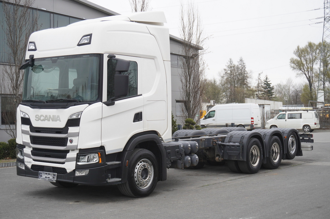 Scania G540 8x4 / Chassis 8.7 m / Steered axle / 2021 - Kranbil: bilde 2 Scania G540 8x4 / Chassis 8.7 m / Steered axle / 2021 - Kranbil: bilde 2