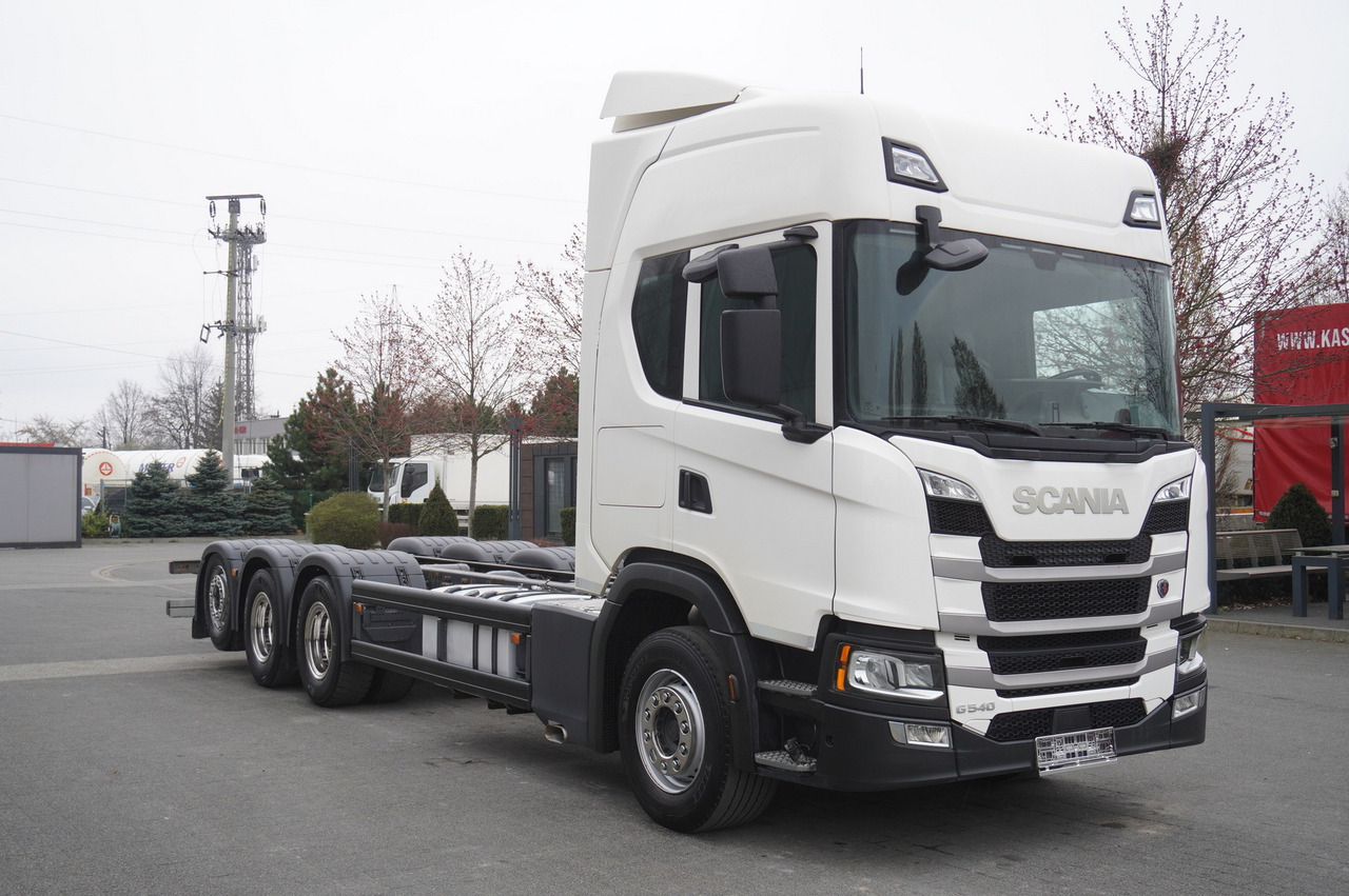 Scania G540 8x4 / Chassis 8.7 m / Steered axle / 2021 - Chassis lastebil: bilde 1 Scania G540 8x4 / Chassis 8.7 m / Steered axle / 2021 - Chassis lastebil: bilde 1