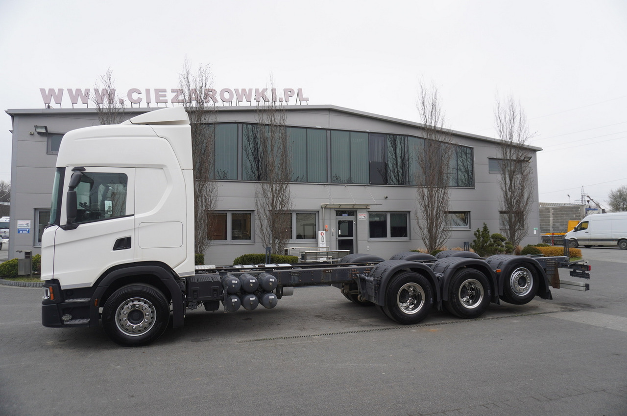 Scania G540 8x4 / Chassis 8.7 m / Steered axle / 2021 - Kranbil: bilde 3 Scania G540 8x4 / Chassis 8.7 m / Steered axle / 2021 - Kranbil: bilde 3