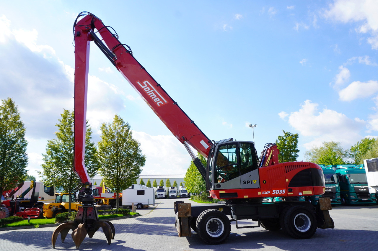 Solmec EXP 5035 / 6000 mth ! / 37t material handler - Hjulgraver: bilde 5 Solmec EXP 5035 / 6000 mth ! / 37t material handler - Hjulgraver: bilde 5