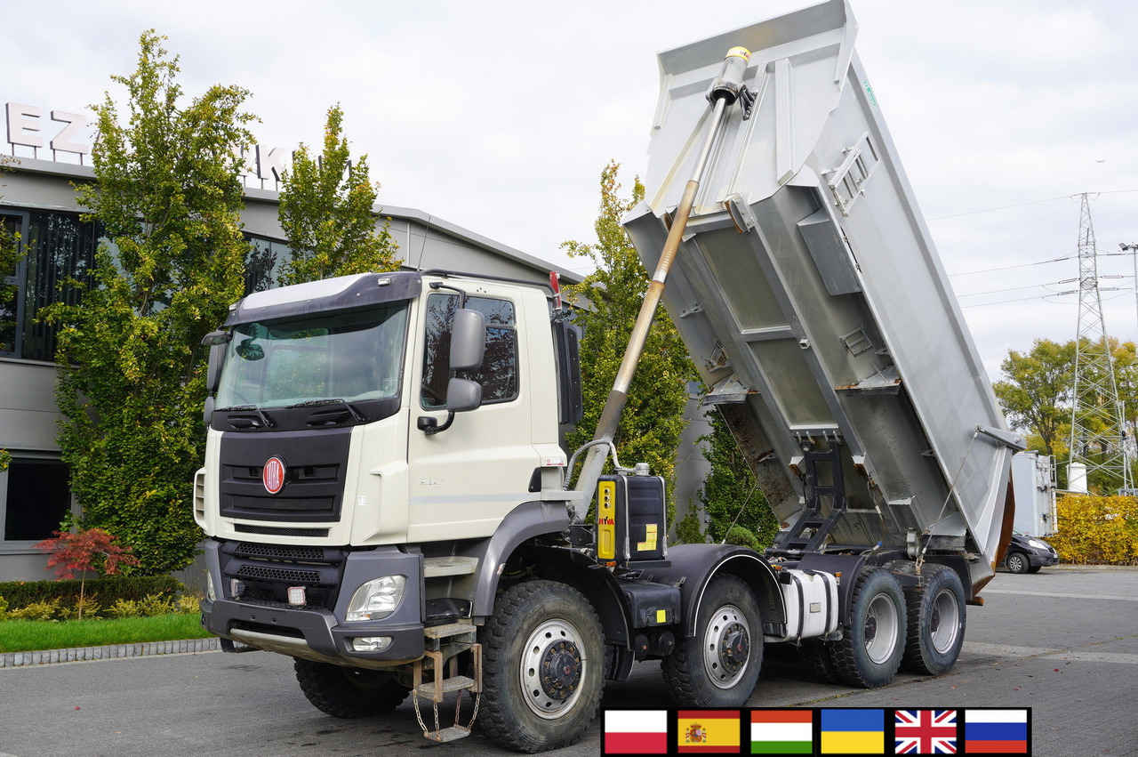 TATRA Phoenix 8x8 Twin-Steer Quad/A dump truck / 30 tho. km - Tipptruck: bilde 1 TATRA Phoenix 8x8 Twin-Steer Quad/A dump truck / 30 tho. km - Tipptruck: bilde 1