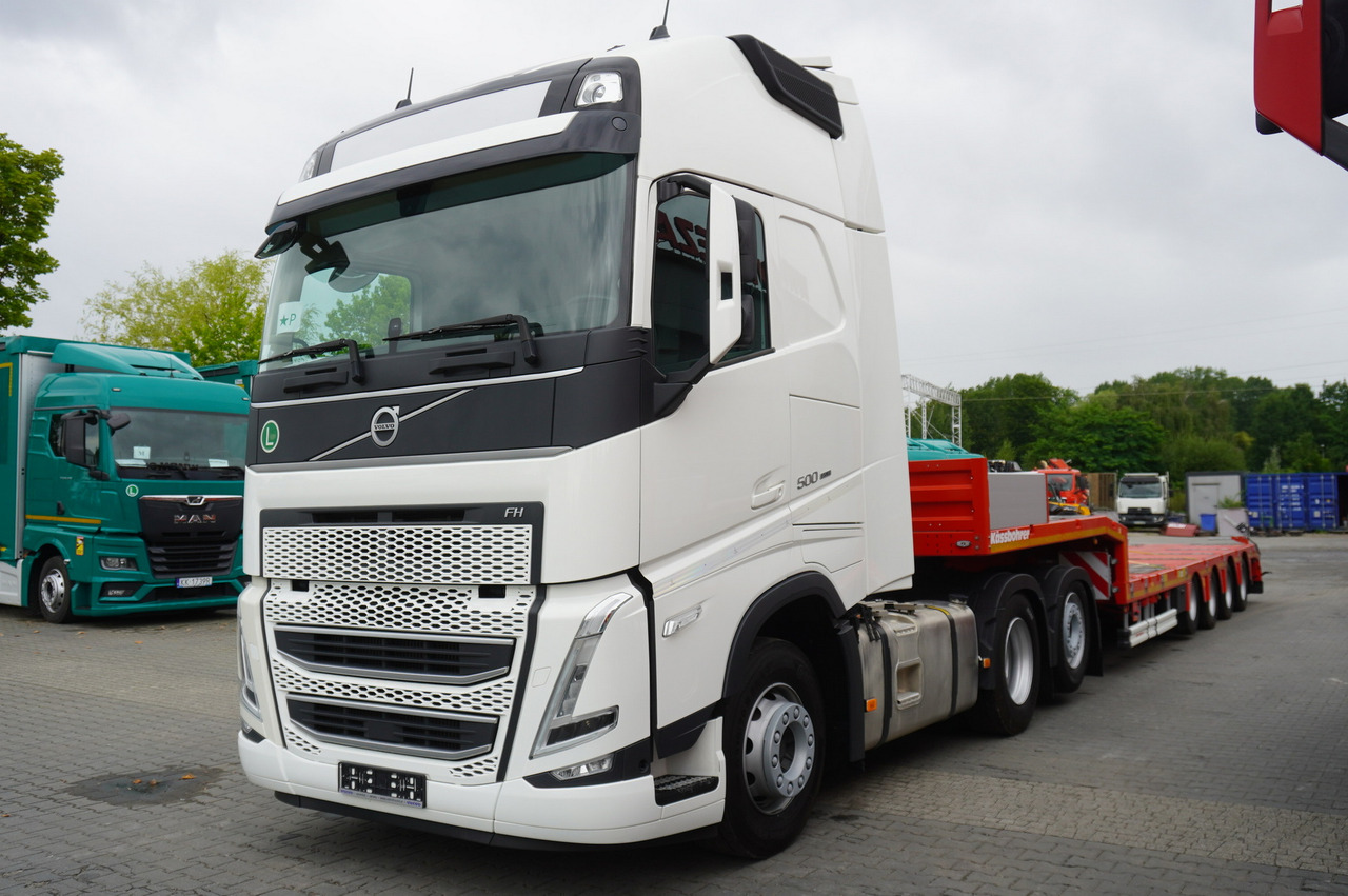 VOLVO FH 500 6 × 2 Globetrotter XL / 2023 / 114 thousand km / Brand-new low-loader Kässbohrer LB3E semi-trailer - Transporter lastebil: bilde 5 VOLVO FH 500 6 × 2 Globetrotter XL / 2023 / 114 thousand km / Brand-new low-loader Kässbohrer LB3E semi-trailer - Transporter lastebil: bilde 5