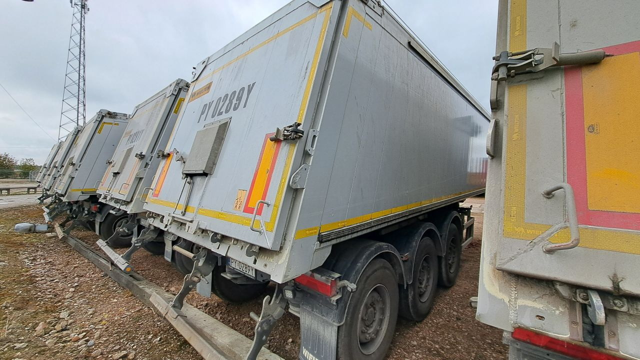 WIELTON NW-3 / weight 6.2 t / capacity 38m3 / Electrically folded roof / Teflon / 20 units, 2022 - Tippsemi: bilde 3 WIELTON NW-3 / weight 6.2 t / capacity 38m3 / Electrically folded roof / Teflon / 20 units, 2022 - Tippsemi: bilde 3