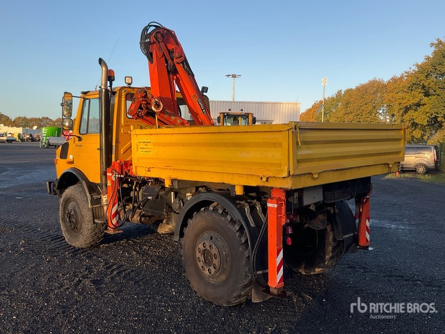 1994 Mercedes-Benz Unimog 427 4x4 Utility Truck - Planbil, Kranbil: bilde 3 1994 Mercedes-Benz Unimog 427 4x4 Utility Truck - Planbil, Kranbil: bilde 3