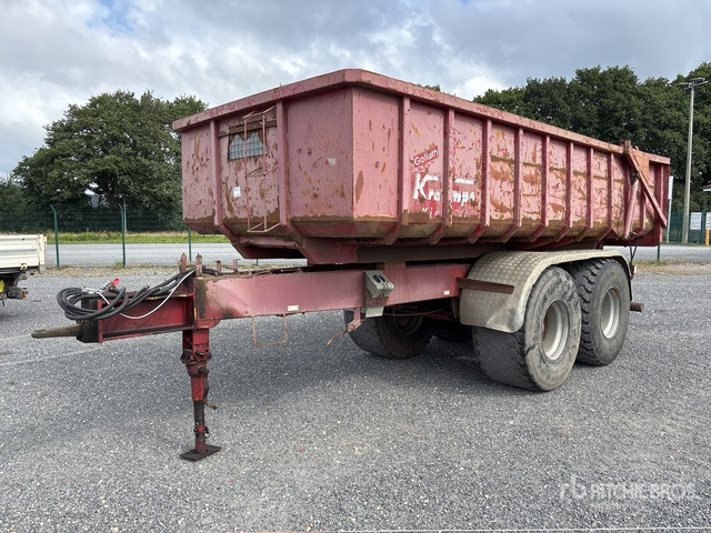 1996 Krampe TWK 18 Goliath End Dump Trailer - Tippsemi: bilde 2 1996 Krampe TWK 18 Goliath End Dump Trailer - Tippsemi: bilde 2