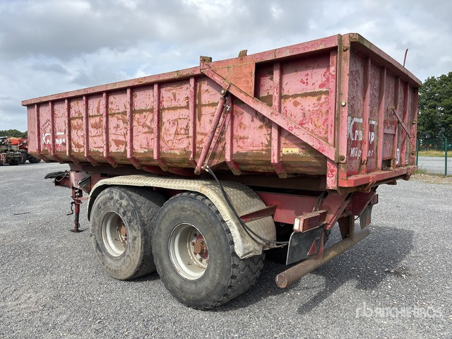 1996 Krampe TWK 18 Goliath End Dump Trailer - Tippsemi: bilde 3 1996 Krampe TWK 18 Goliath End Dump Trailer - Tippsemi: bilde 3