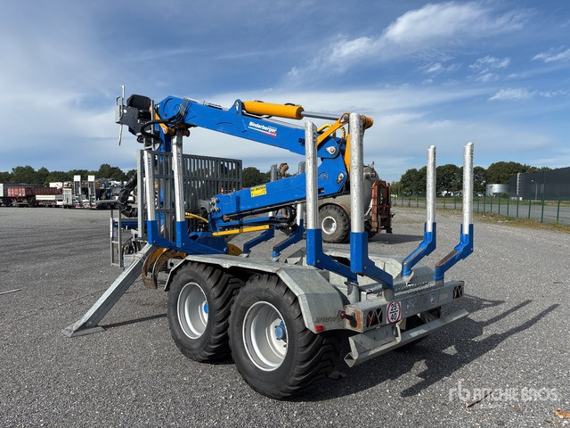 2012 Binderberger RW14 T/A Log Trailer - Skogsvogn: bilde 4 2012 Binderberger RW14 T/A Log Trailer - Skogsvogn: bilde 4
