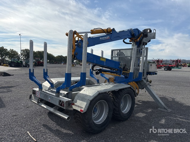 2012 Binderberger RW14 T/A Log Trailer - Skogsvogn: bilde 3 2012 Binderberger RW14 T/A Log Trailer - Skogsvogn: bilde 3