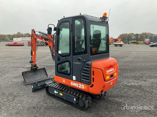 2024 Sunward SWE20F Mini Excavator: <6.6t - Minigraver: bilde 3 2024 Sunward SWE20F Mini Excavator: <6.6t - Minigraver: bilde 3