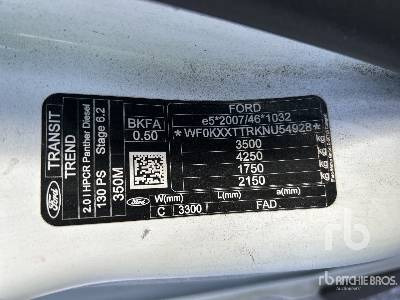 FORD TRANSIT COSTUM Trend 2.0L HPCR - 350M 4x2 8 - Kassebil: bilde 5 FORD TRANSIT COSTUM Trend 2.0L HPCR - 350M 4x2 8 - Kassebil: bilde 5