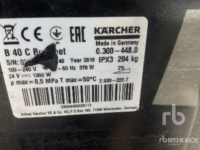 KAERCHER B40 C Walk-Behind Electric Dryer - Industriell feiemaskin: bilde 5 KAERCHER B40 C Walk-Behind Electric Dryer - Industriell feiemaskin: bilde 5