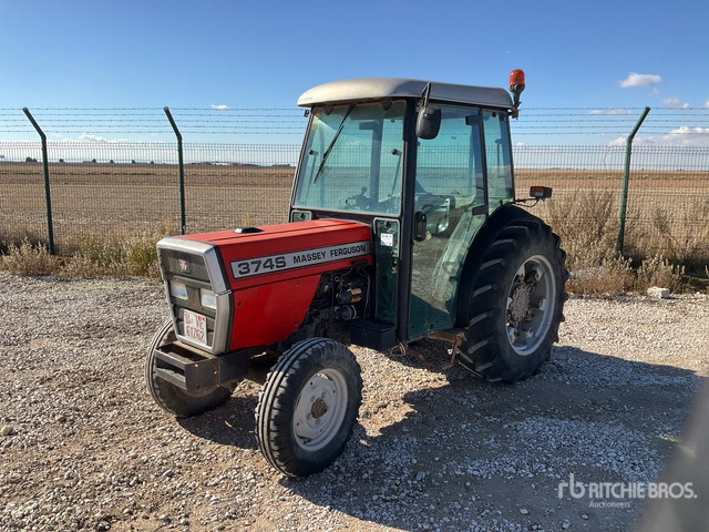 1997 Massey Ferguson 374S 2WD Tractor - Traktor: bilde 2 1997 Massey Ferguson 374S 2WD Tractor - Traktor: bilde 2