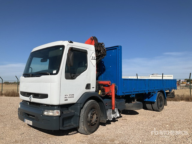 1999 Renault 250.18 1999 Palfinger PK12080 6360 kg ... Flatbed Truck with Crane - Planbil, Kranbil: bilde 4 1999 Renault 250.18 1999 Palfinger PK12080 6360 kg ... Flatbed Truck with Crane - Planbil, Kranbil: bilde 4