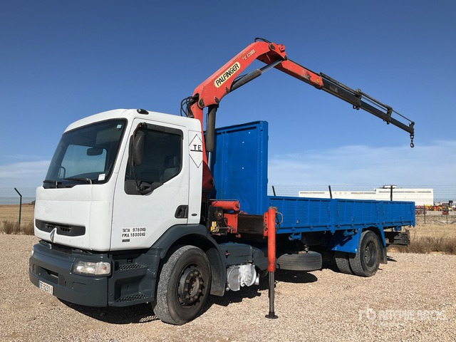 1999 Renault 250.18 1999 Palfinger PK12080 6360 kg ... Flatbed Truck with Crane - Planbil, Kranbil: bilde 2 1999 Renault 250.18 1999 Palfinger PK12080 6360 kg ... Flatbed Truck with Crane - Planbil, Kranbil: bilde 2