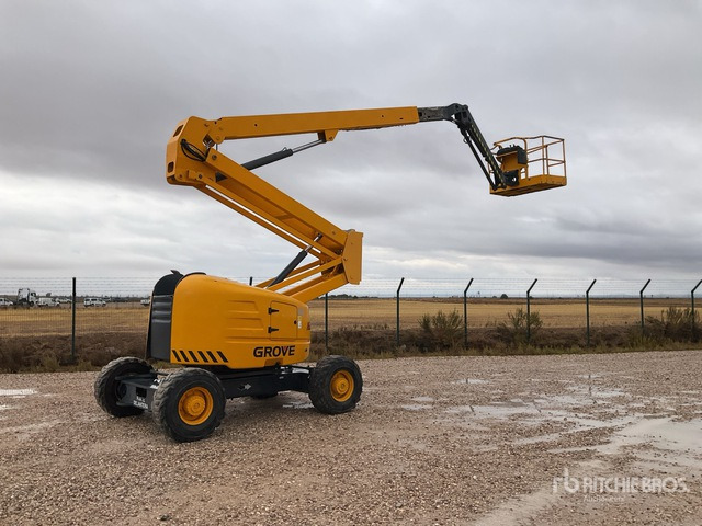 2003 Grove A60J 4WD Diesel Articulating Boom Lift - Bomlift: bilde 1 2003 Grove A60J 4WD Diesel Articulating Boom Lift - Bomlift: bilde 1