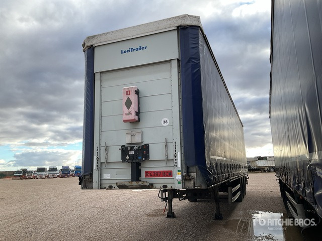 2012 Lecitrailer 3E20 Tri/A Curtain Side Trailer - Kapellhenger: bilde 1 2012 Lecitrailer 3E20 Tri/A Curtain Side Trailer - Kapellhenger: bilde 1