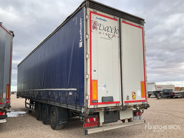 2012 Lecitrailer 3E20 Tri/A Curtain Side Trailer - Kapellhenger: bilde 4 2012 Lecitrailer 3E20 Tri/A Curtain Side Trailer - Kapellhenger: bilde 4