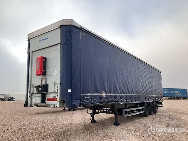 2012 Lecitrailer 3E20 Tri/A XL 3M Multilock Curtain Side Trailer - Kapellhenger: bilde 1 2012 Lecitrailer 3E20 Tri/A XL 3M Multilock Curtain Side Trailer - Kapellhenger: bilde 1