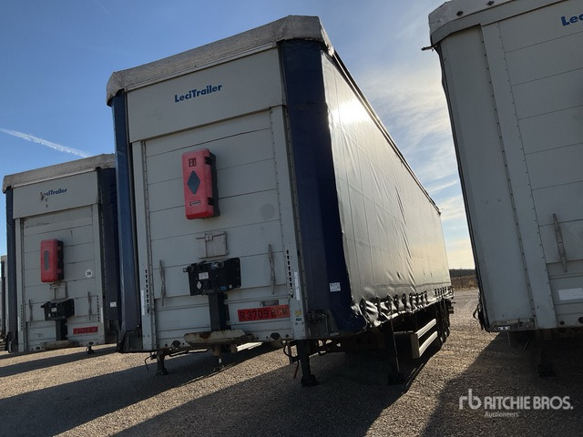 2012 Lecitrailer 3E20 Tri/A XL 3M Multilock Curtain Side Trailer - Kapellhenger: bilde 2 2012 Lecitrailer 3E20 Tri/A XL 3M Multilock Curtain Side Trailer - Kapellhenger: bilde 2