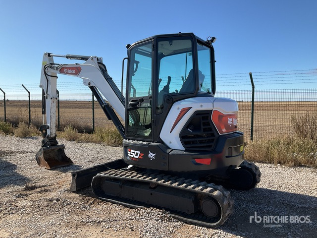 2022 Bobcat E50Z Long-Arm Mini Excavator: <6.6t - Minigraver: bilde 3 2022 Bobcat E50Z Long-Arm Mini Excavator: <6.6t - Minigraver: bilde 3