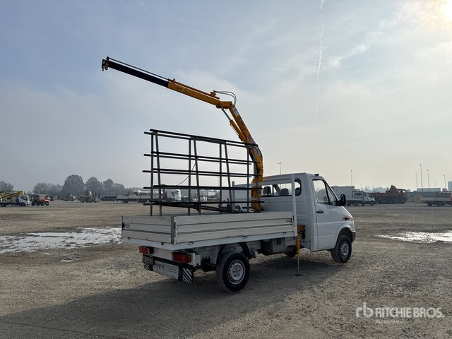 1997 Mercedes-Benz 312DT 1996 Nuova Copma C165/1 890 kg on Flatbed Truck with Crane - Planbil: bilde 3 1997 Mercedes-Benz 312DT 1996 Nuova Copma C165/1 890 kg on Flatbed Truck with Crane - Planbil: bilde 3