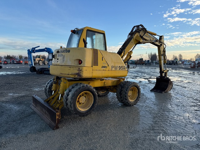 2001 Komatsu PW 95 Wheel Excavator - Hjulgraver: bilde 3 2001 Komatsu PW 95 Wheel Excavator - Hjulgraver: bilde 3