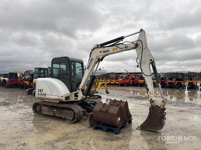 2002 Bobcat 341D Mini Excavator: <6.6t - Minigraver: bilde 3 2002 Bobcat 341D Mini Excavator: <6.6t - Minigraver: bilde 3