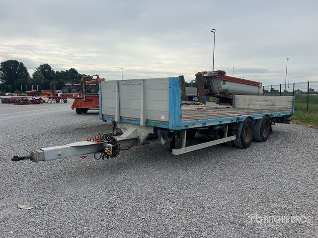 2002 Pezzaioli BC22G/20 T/A Trailer :Misc. Trailer - Planhenger/ Flathenger: bilde 4 2002 Pezzaioli BC22G/20 T/A Trailer :Misc. Trailer - Planhenger/ Flathenger: bilde 4