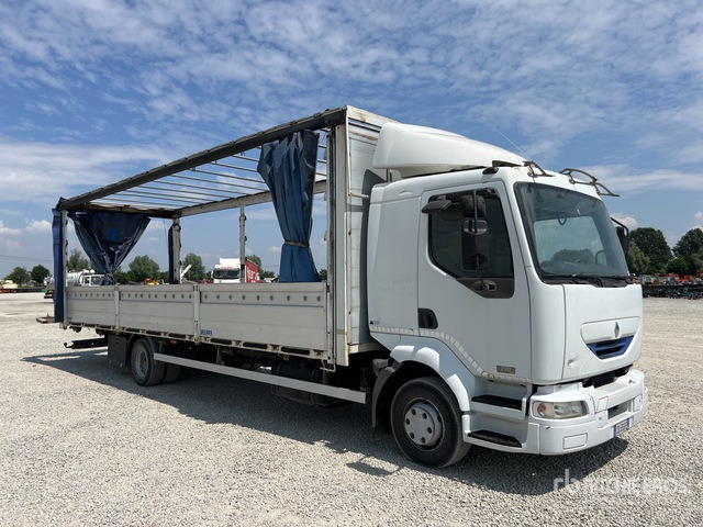 2002 Renault Midlum 4x2 Curtain Side Truck - Beitepusser/ Kantklipper: bilde 4 2002 Renault Midlum 4x2 Curtain Side Truck - Beitepusser/ Kantklipper: bilde 4