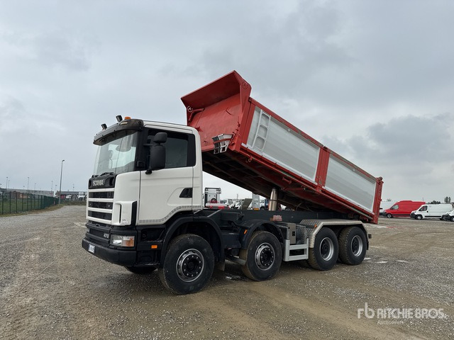 2003 Scania 124C470 8x4 Tri/A Dump Truck - Tippbil: bilde 1 2003 Scania 124C470 8x4 Tri/A Dump Truck - Tippbil: bilde 1